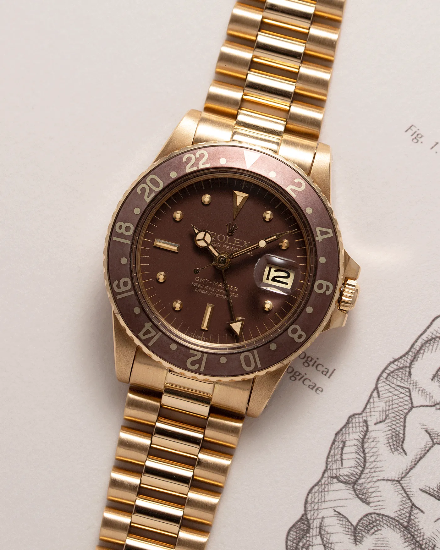 Rolex GMT-Master Ref. 1675/8 'President' Full Set