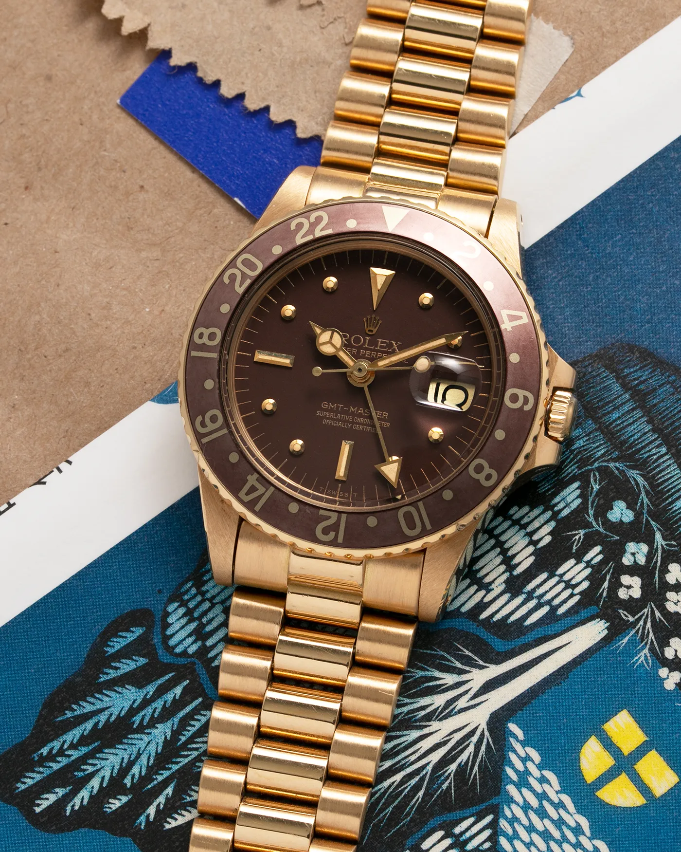 Rolex GMT-Master Ref. 1675/8 'President' Full Set