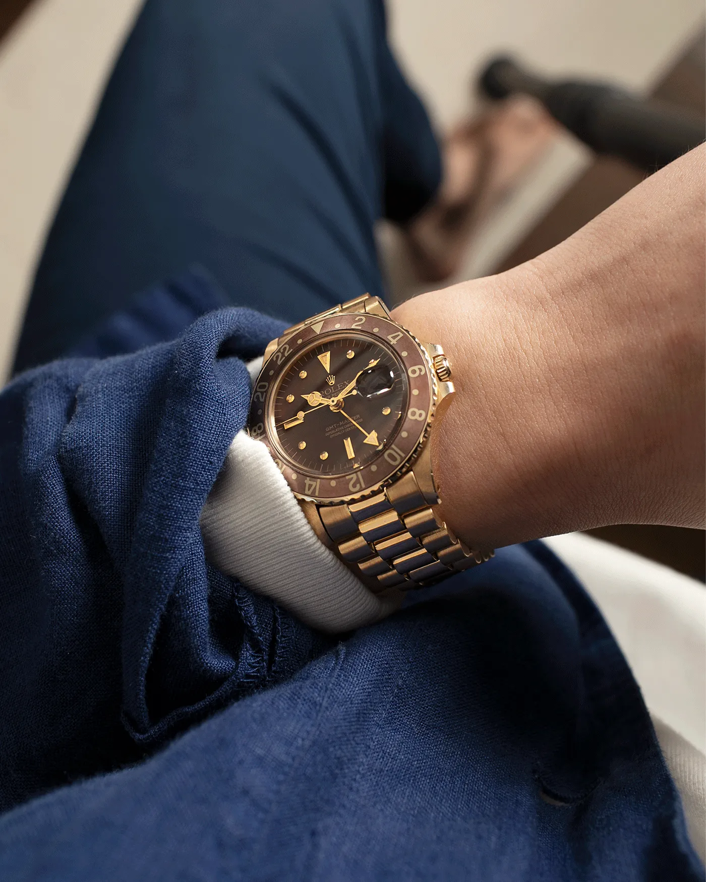 Rolex GMT-Master Ref. 1675/8 'President' Full Set