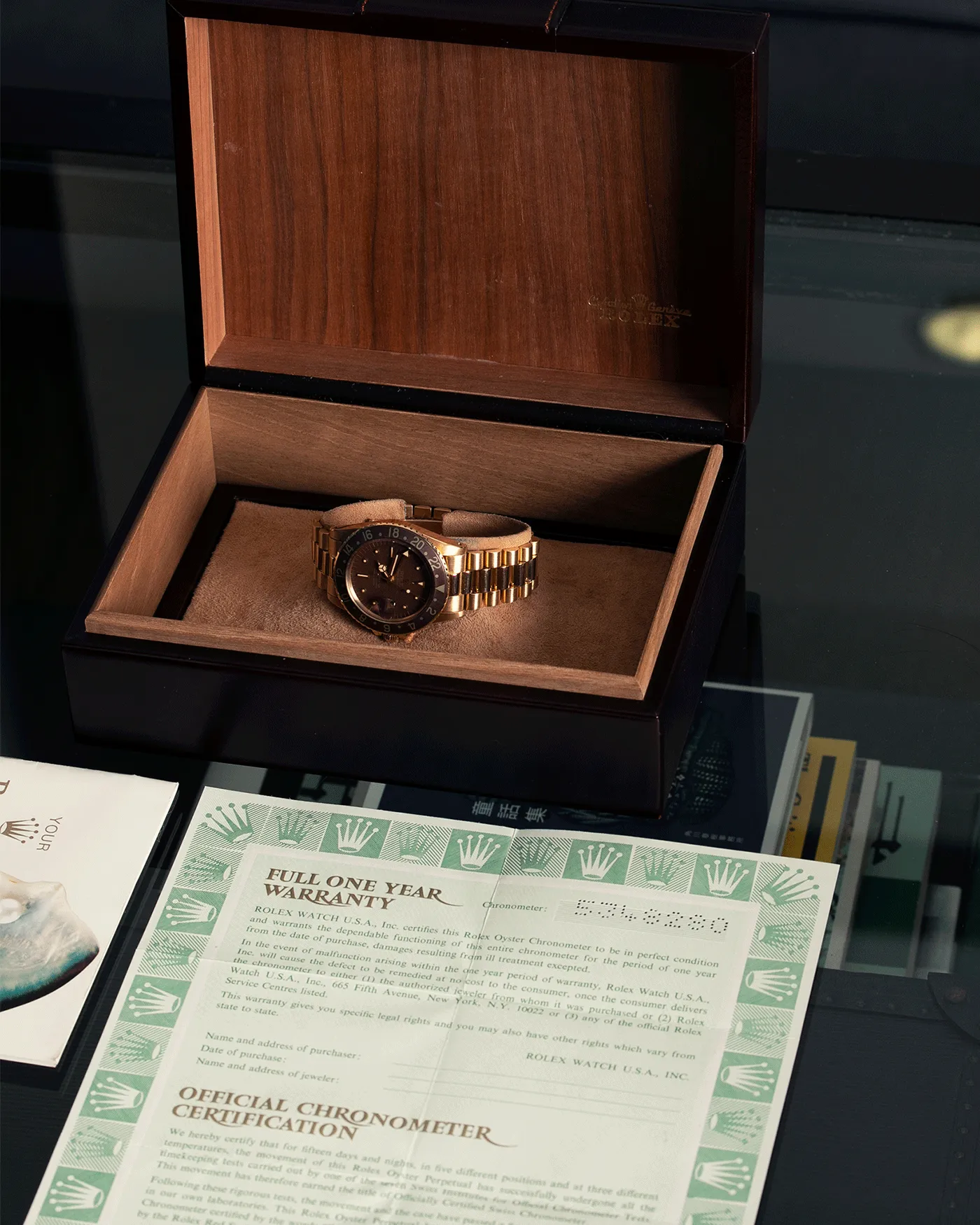 Rolex GMT-Master Ref. 1675/8 'President' Full Set
