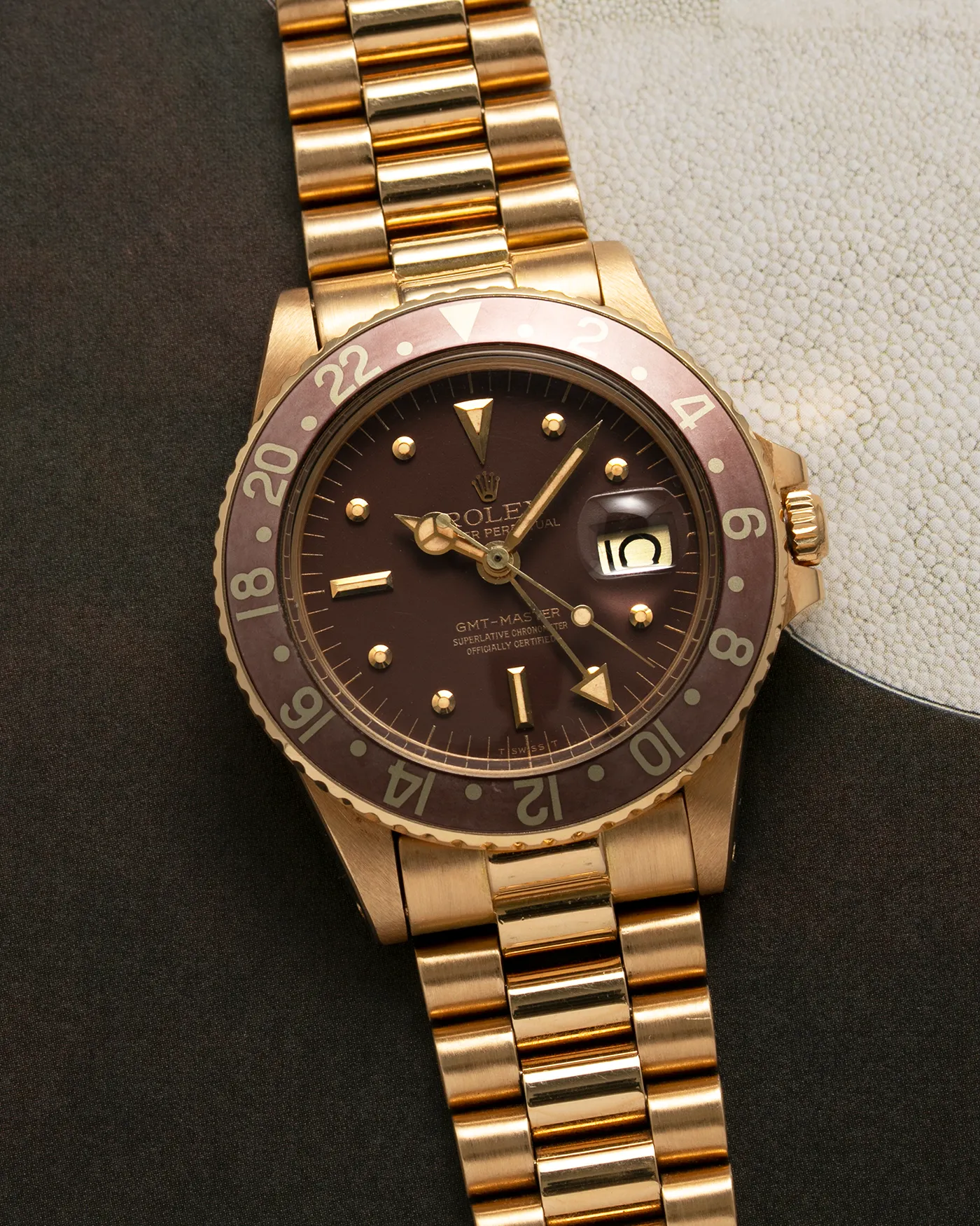 Rolex GMT-Master Ref. 1675/8 'President' Full Set