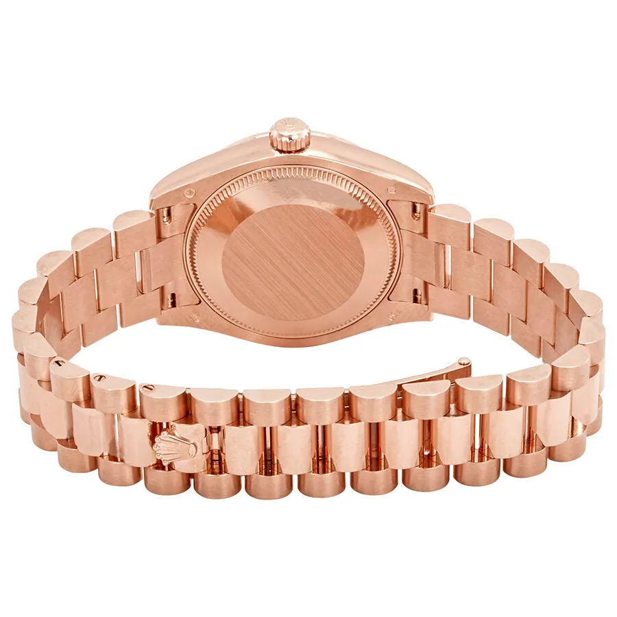 Rolex Lady-Datejust 31 Pink Dial 18K Everose Gold President Automatic Ladies Watch 178275PKRP