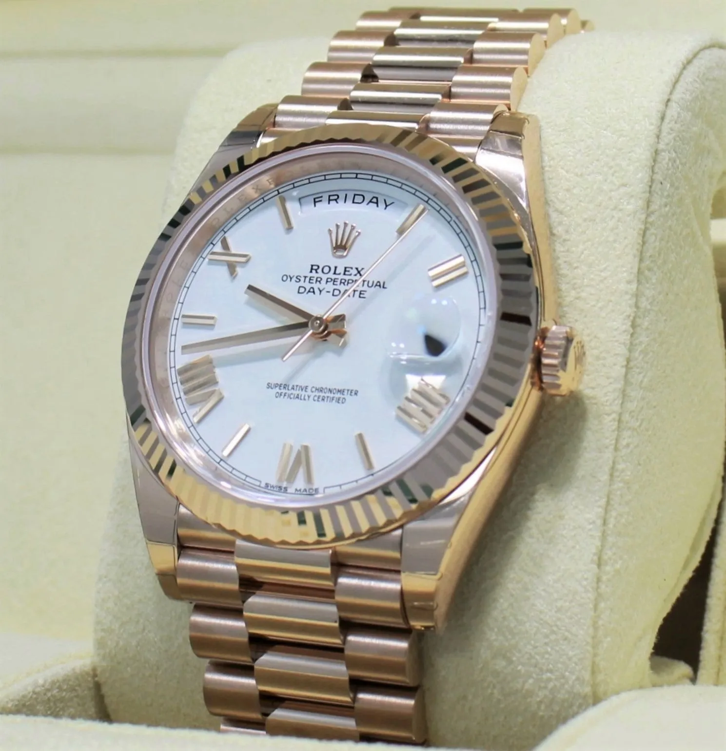 Rolex Oyster Perpetual Day-Date 40 228235 WRP (Unworn)