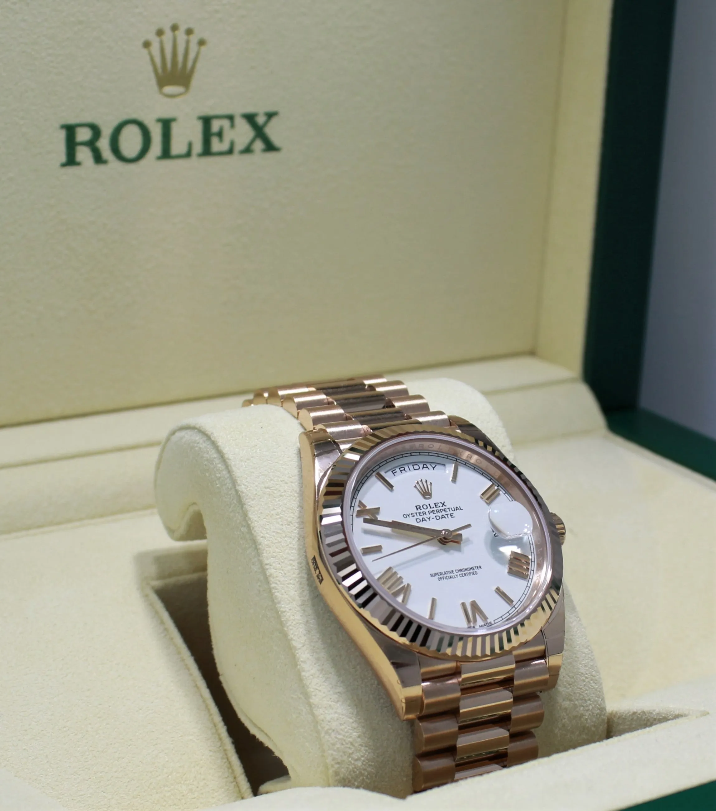 Rolex Oyster Perpetual Day-Date 40 228235 WRP (Unworn)