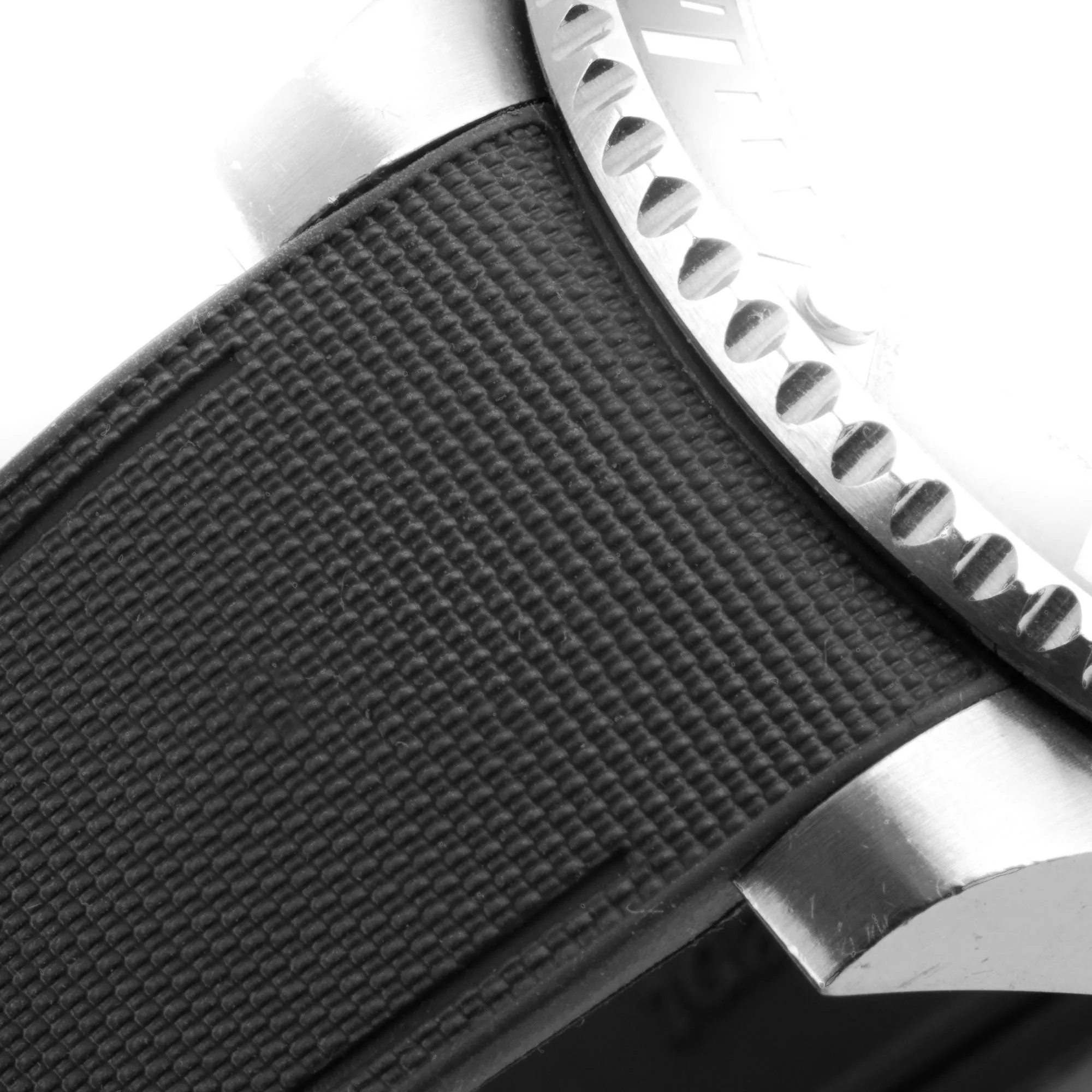Rolex – R strap Premium - Bracelet-montre caoutchouc motif cordura pour Daytona & bracelet Oyster