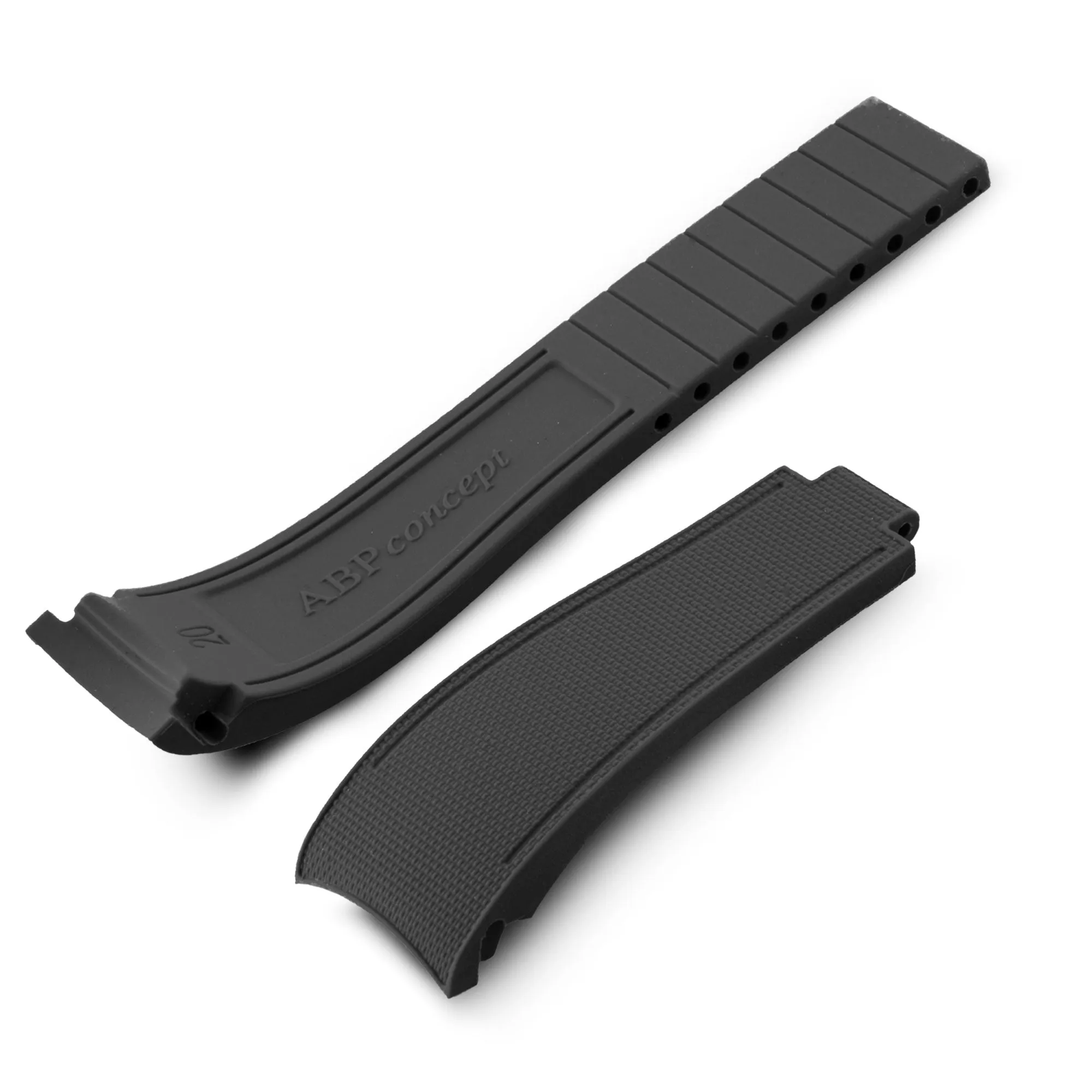 Rolex – R strap Premium - Bracelet-montre caoutchouc motif cordura pour Daytona & bracelet Oyster