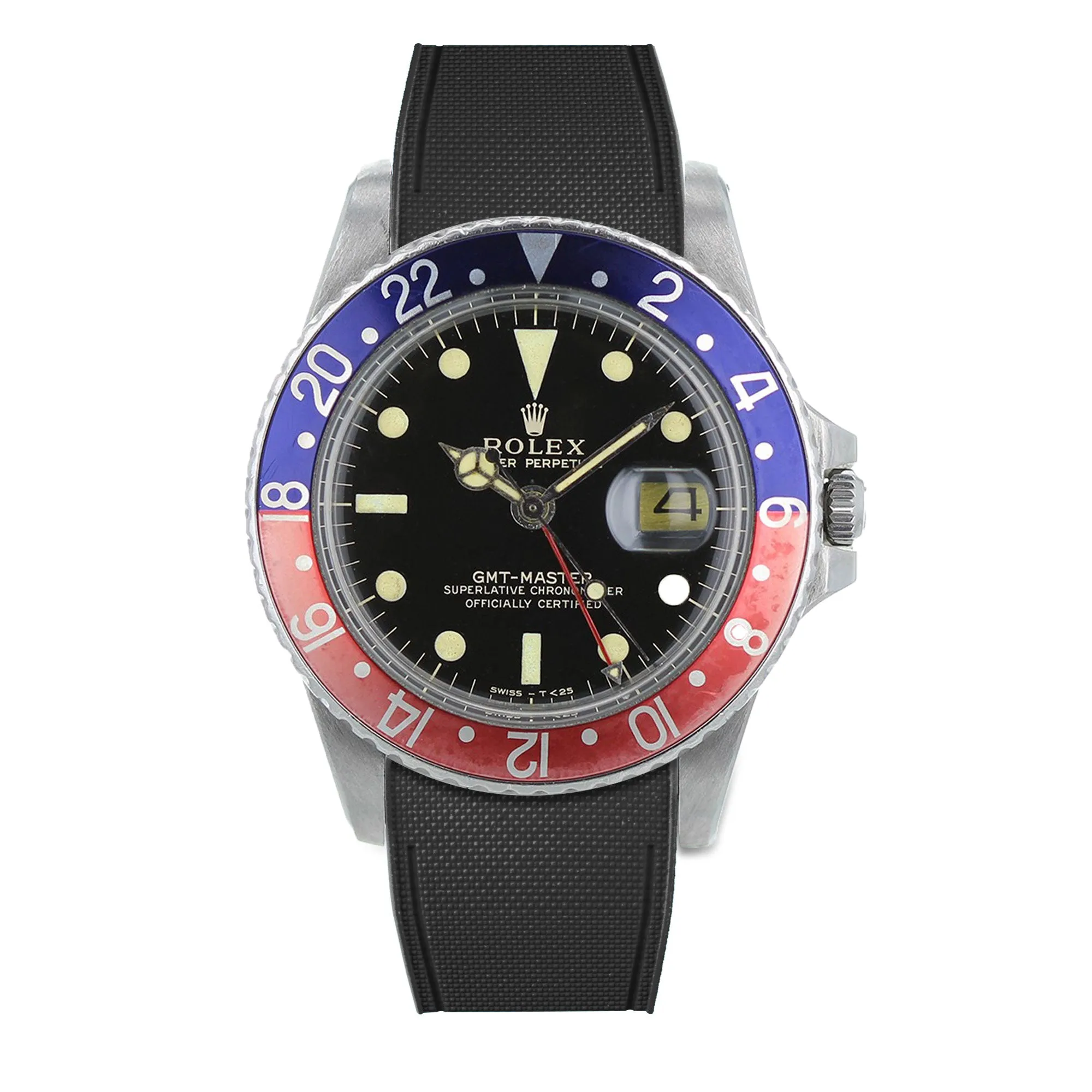 Rolex – R strap Premium - Bracelet-montre caoutchouc motif cordura pour GMT Master & bracelet Oyster