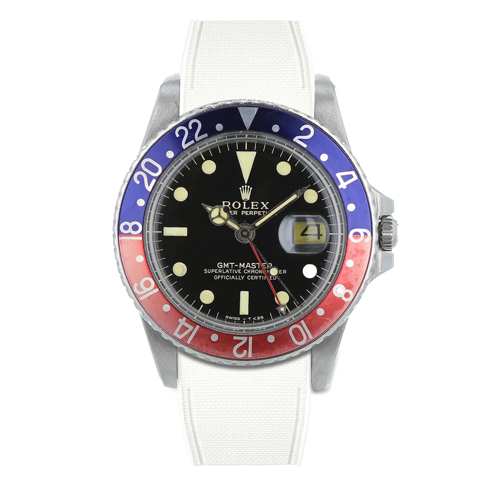 Rolex – R strap Premium - Bracelet-montre caoutchouc motif cordura pour GMT Master & bracelet Oyster