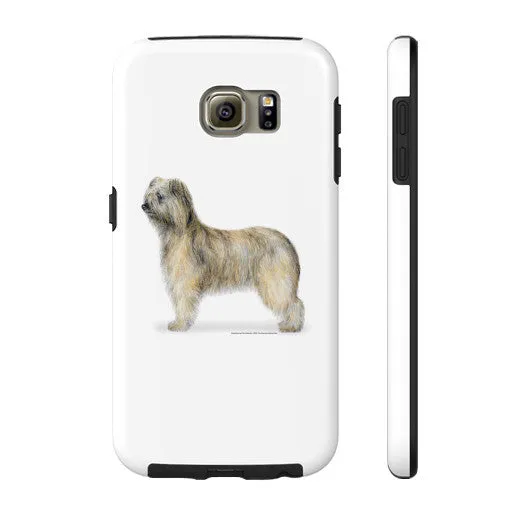 Rough Face Pyrenean Shepherd Illustration Phone Case