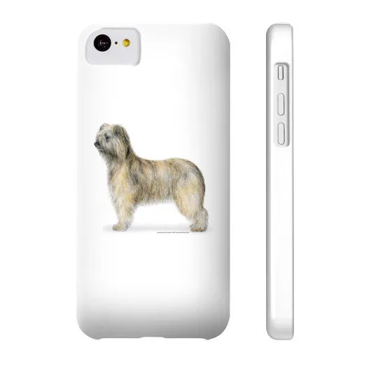 Rough Face Pyrenean Shepherd Illustration Phone Case