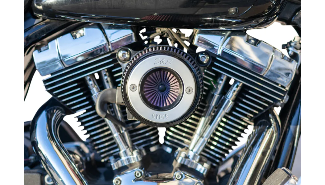 S&S Cycle Air Stinger Stealth Air Cleaner Kit - W/ S&S Ring Cover - Throttle By Wire Twin Cam Models