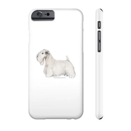 Sealyham Terrier Illustration Phone Case