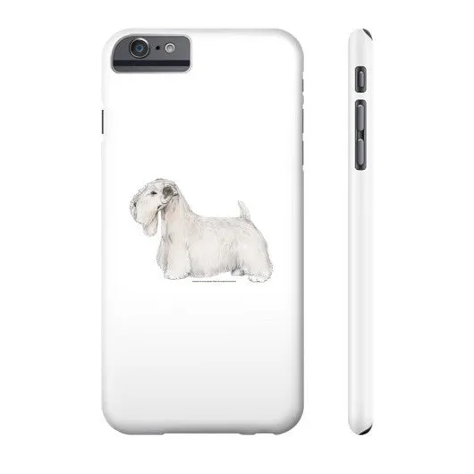 Sealyham Terrier Illustration Phone Case