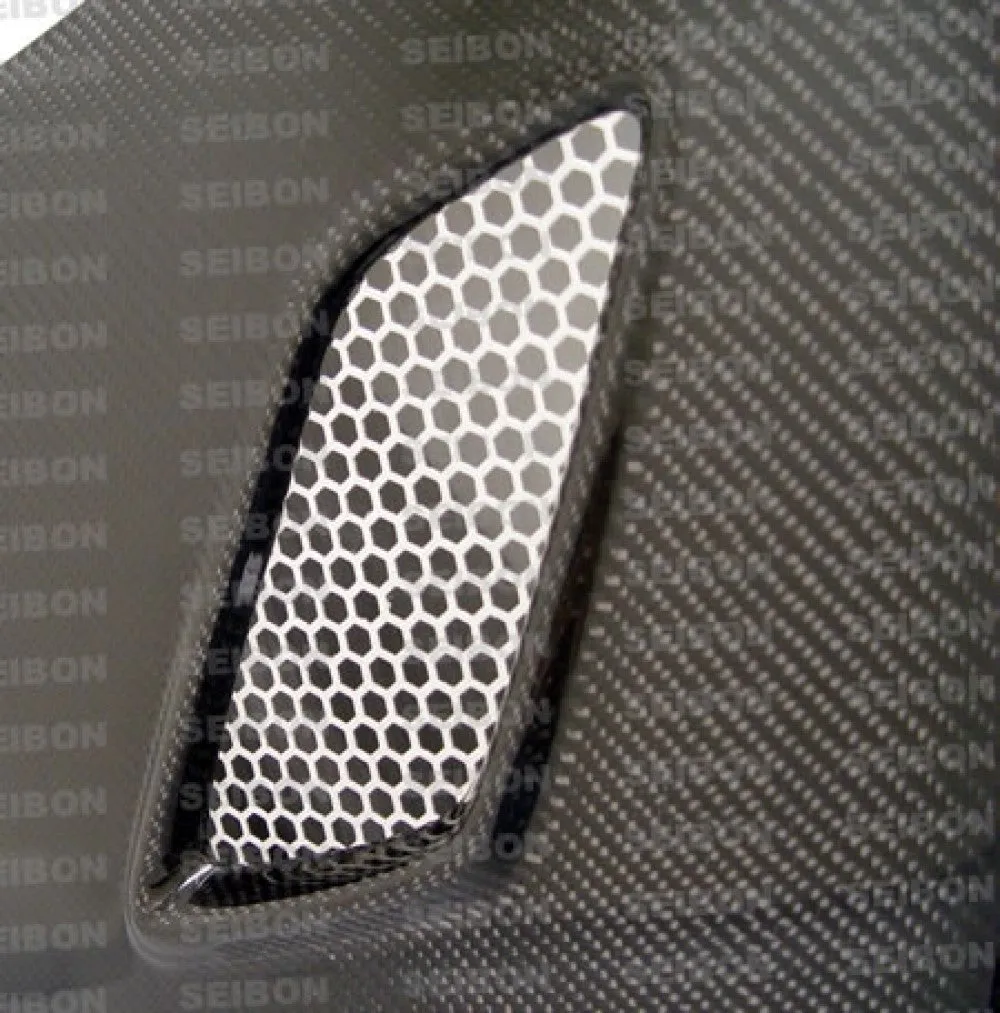 SEIBON Carbon Fiber Hood Honda Civic Coupe (06-11) OEM/TS Vented Style