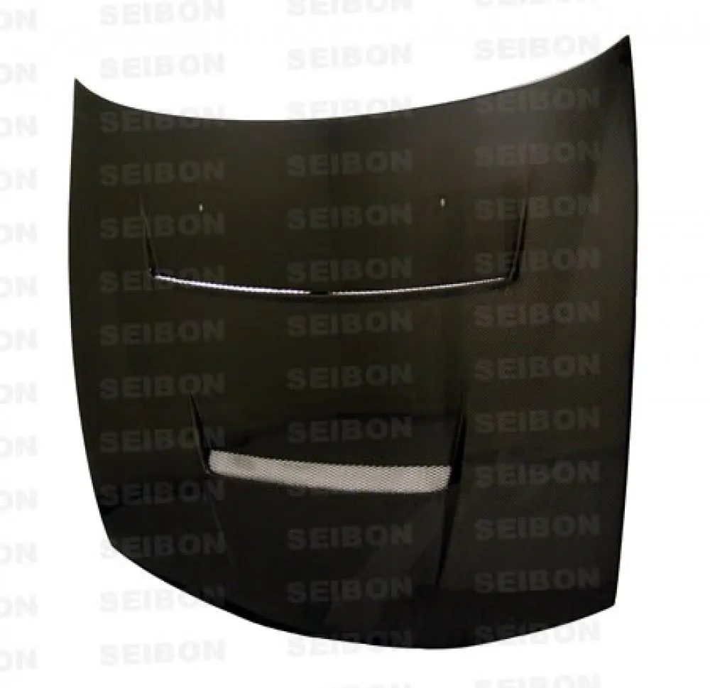 SEIBON Carbon Fiber Hood Nissan 240SX S14 KOUKI (1997-1998) DV Vented/OEM/TA/TR Style