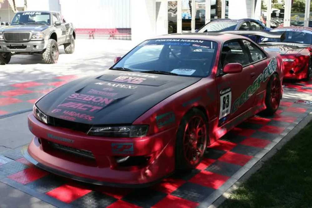 SEIBON Carbon Fiber Hood Nissan 240SX S14 KOUKI (1997-1998) DV Vented/OEM/TA/TR Style