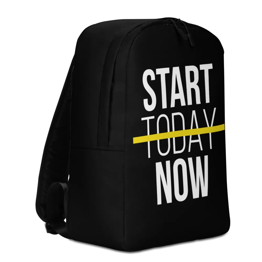 Start Now (Motivation) Minimalist Backpack