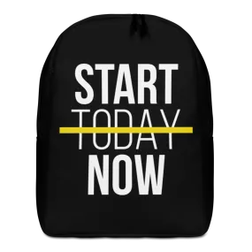 Start Now (Motivation) Minimalist Backpack