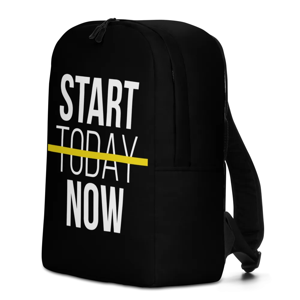 Start Now (Motivation) Minimalist Backpack