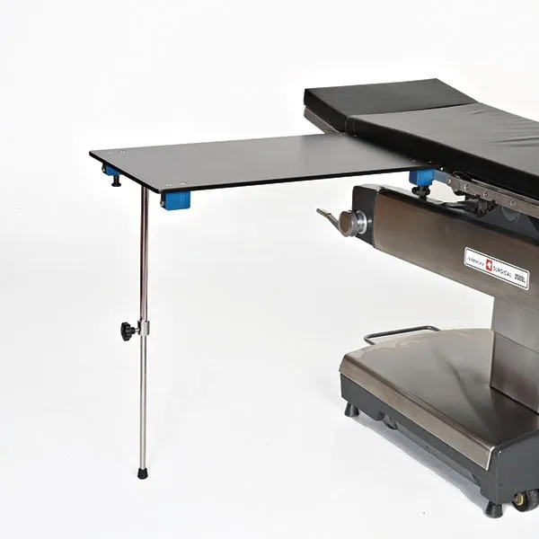 Station One Rectangle Carbon Fiber Arm and Hand Table with Leg