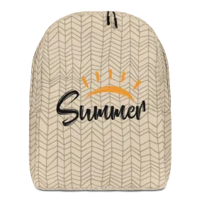 Summer Minimalist Backpack