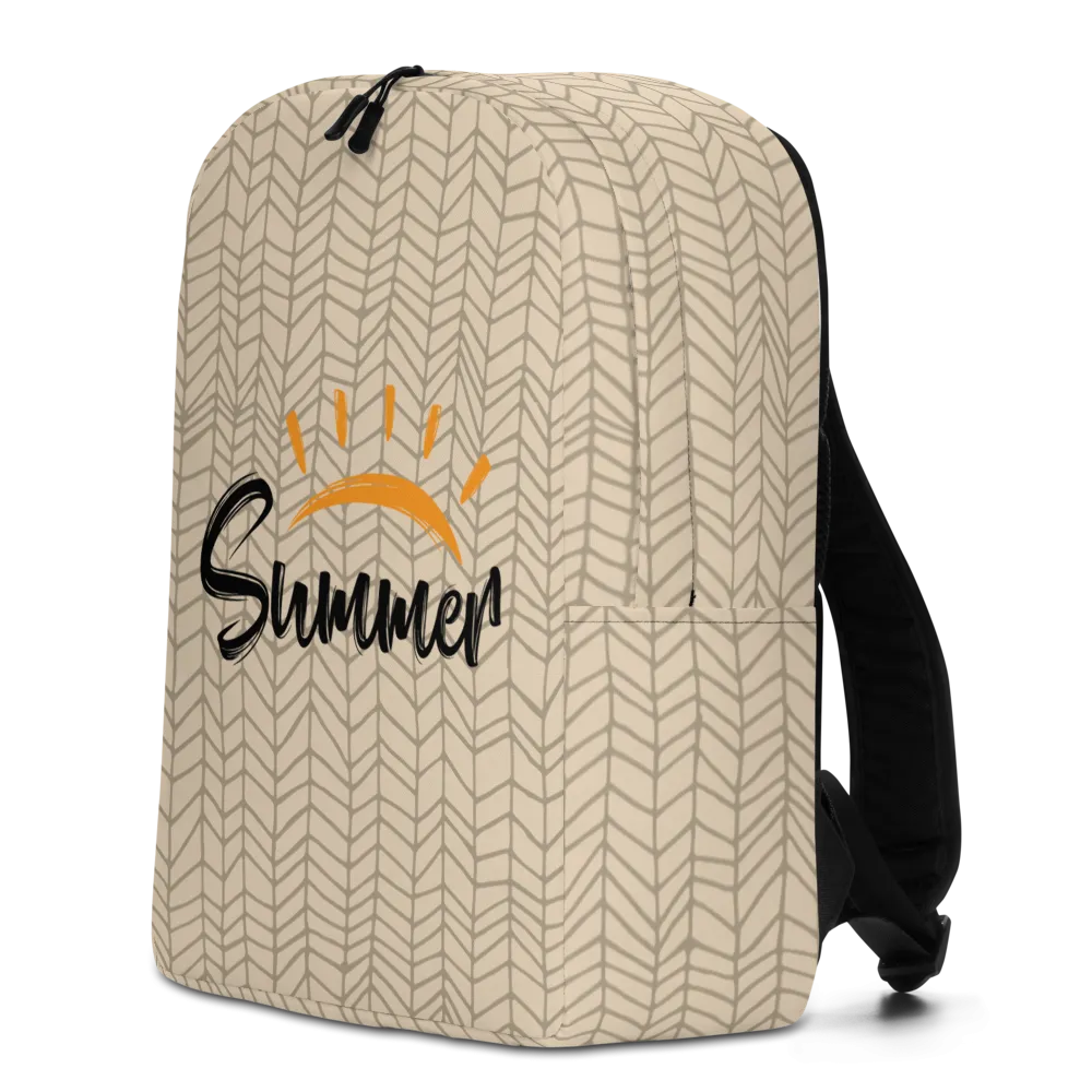 Summer Minimalist Backpack