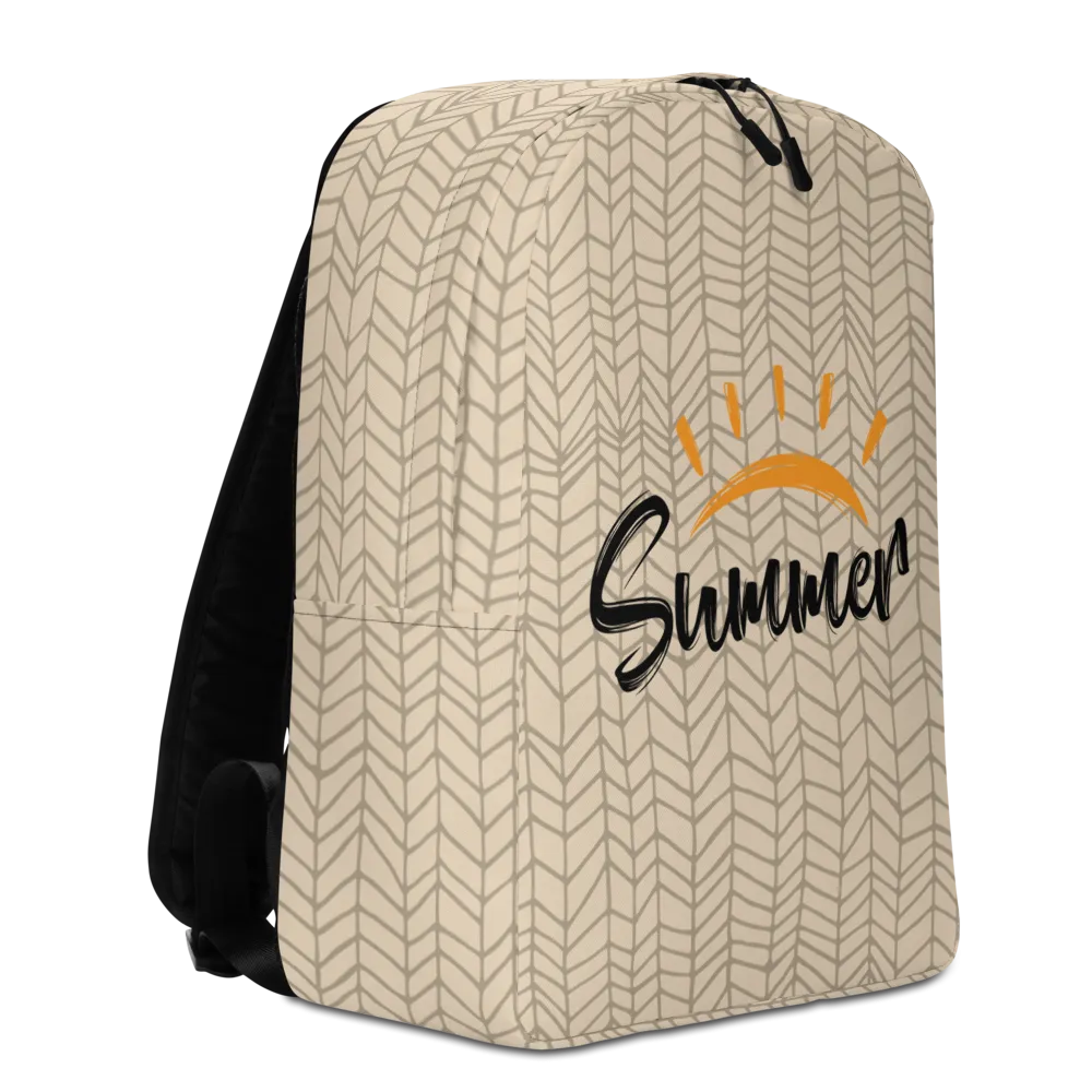 Summer Minimalist Backpack