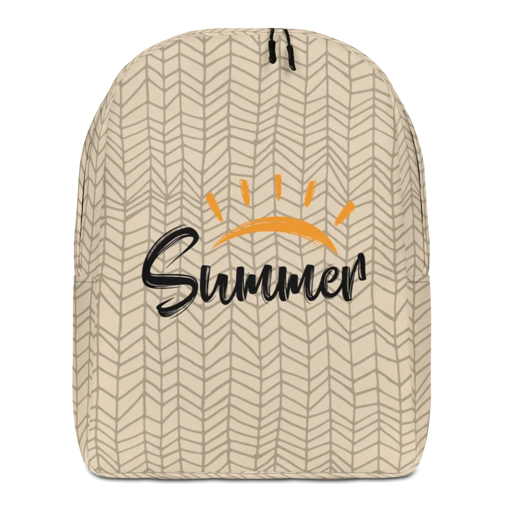 Summer Minimalist Backpack