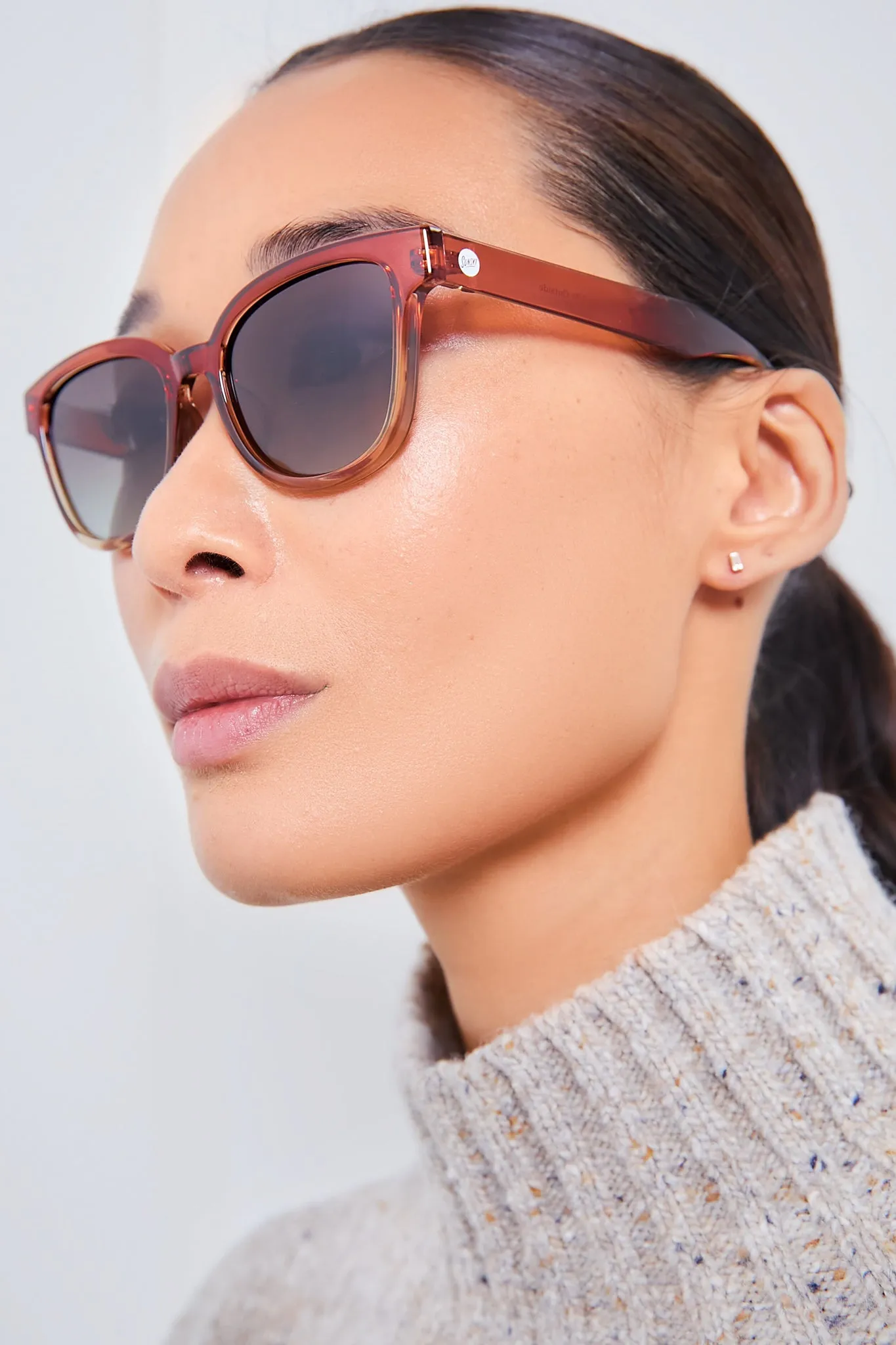 Sunset Sepia Miho Polarized Sunglasses