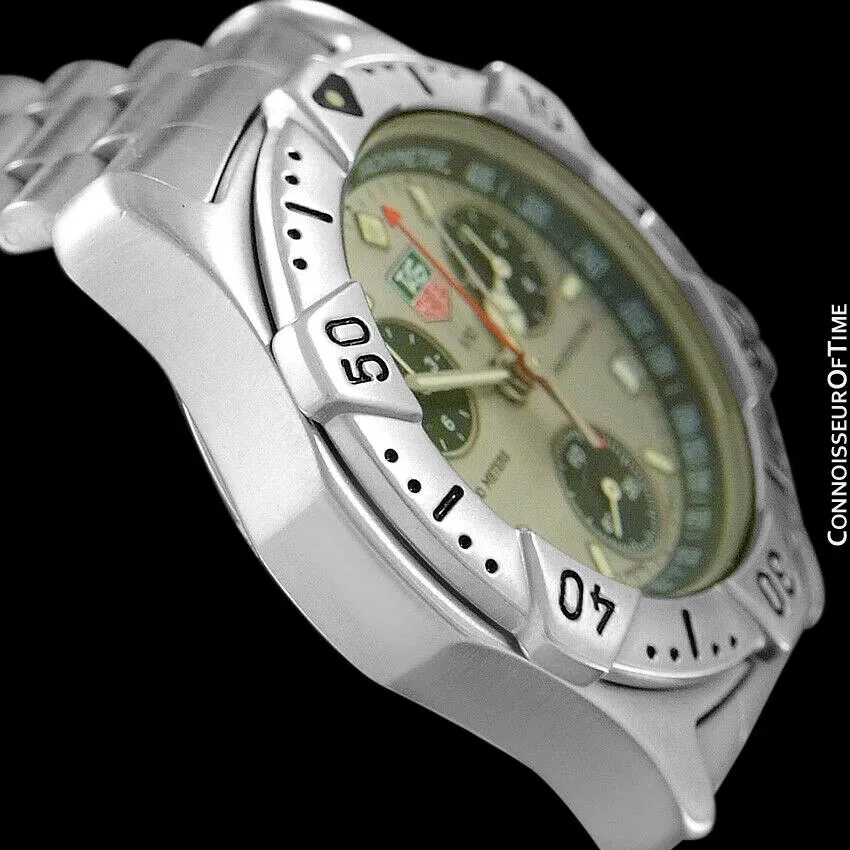 TAG Heuer 2000 Mens Chronograph Divers Watch, 540.206 - Stainless Steel