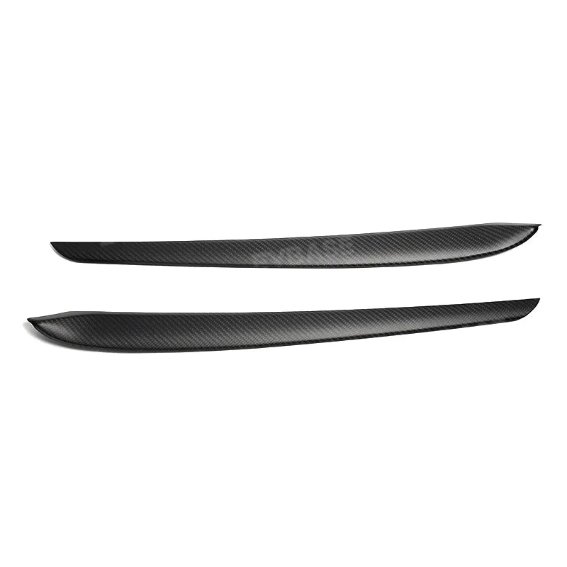 Tesla Model Y 3 Carbon Fiber Interior Accessories Front Door Trim Cover
