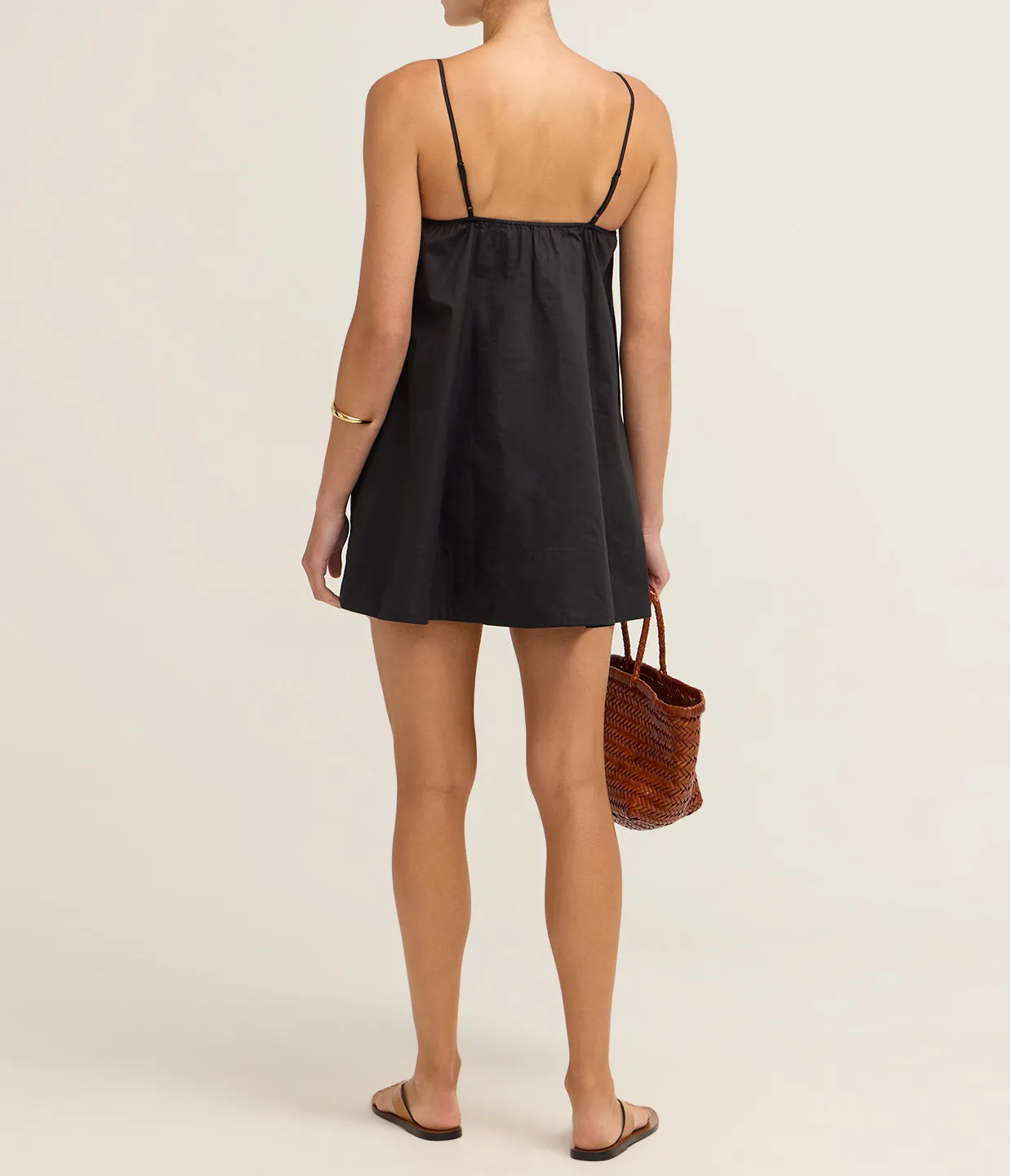 The Lindsay Dress in Noir
