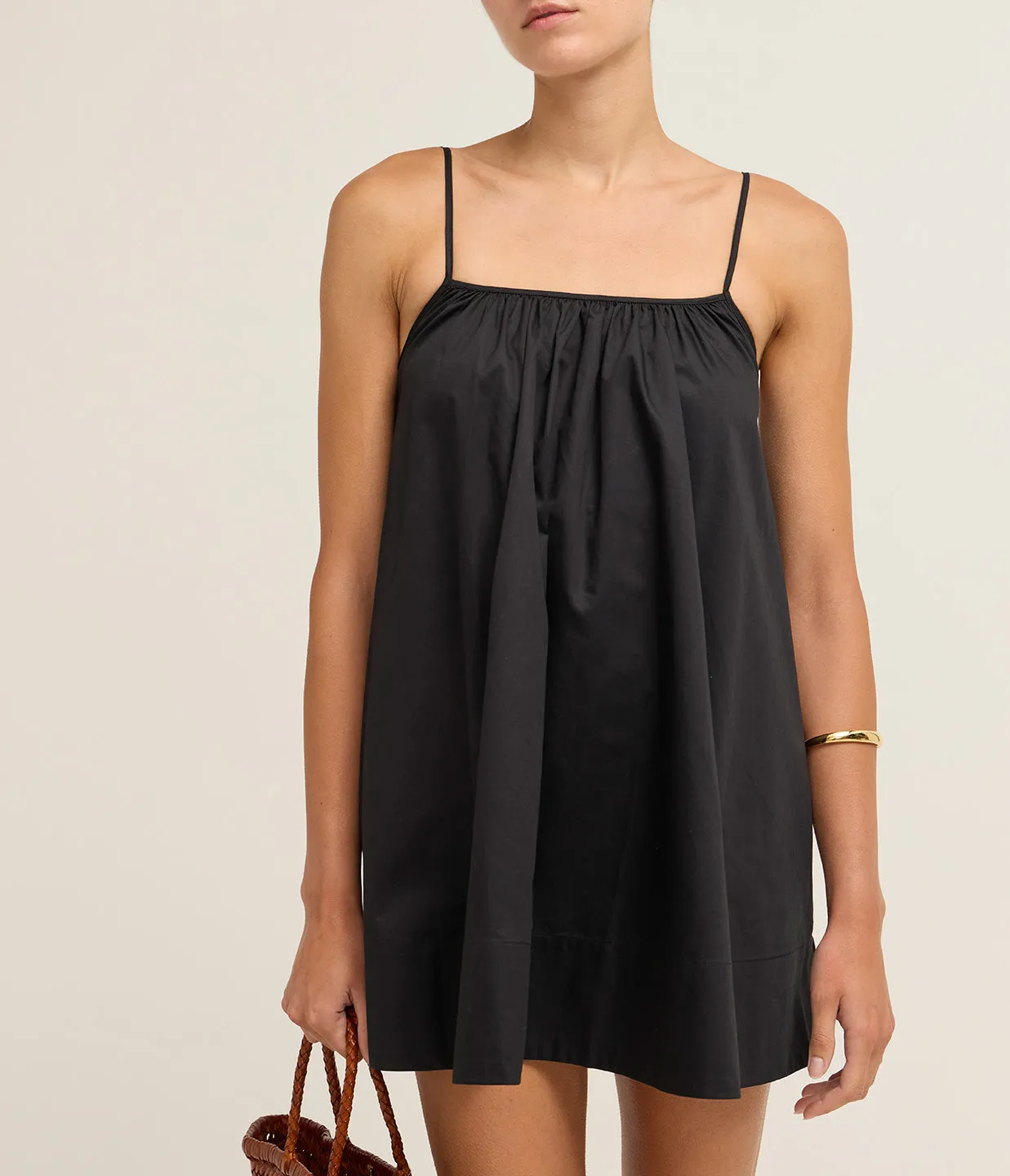 The Lindsay Dress in Noir
