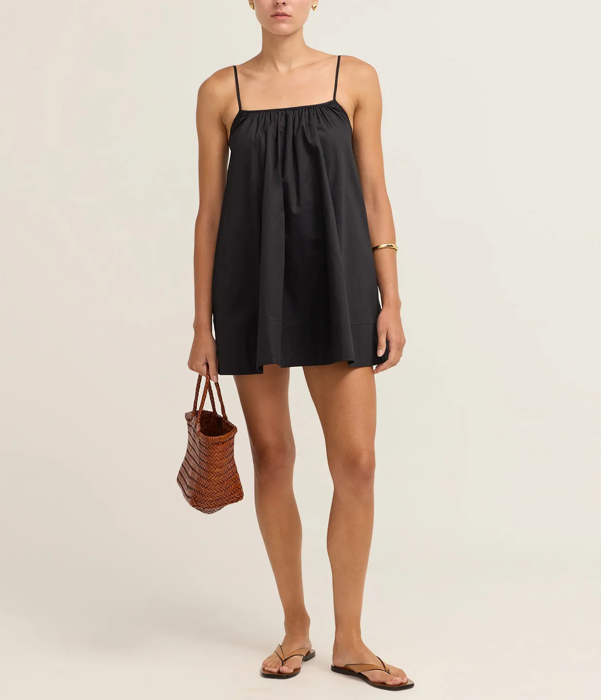 The Lindsay Dress in Noir