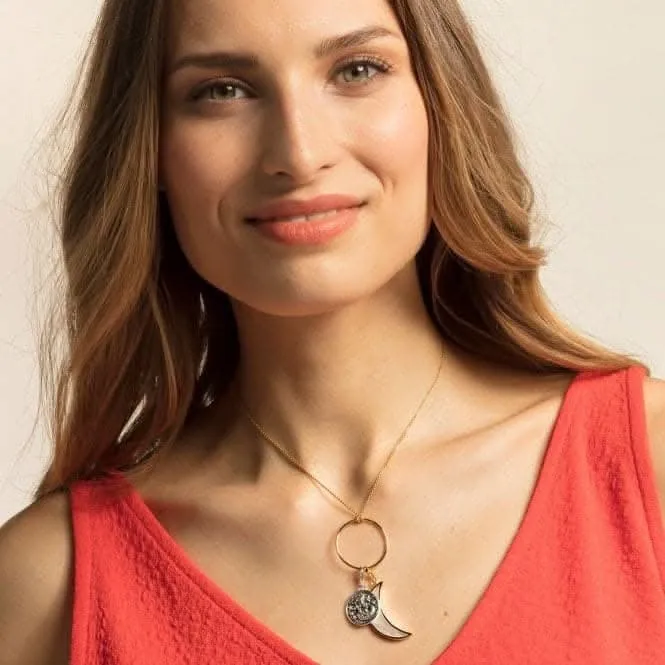 Thomas Sabo Silver Zirconia Vintage Aquarius Zodiac Charm 1638-643-21