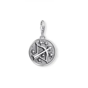 Thomas Sabo Silver Zirconia Vintage Sagittarius Zodiac Charm 1648-643-21