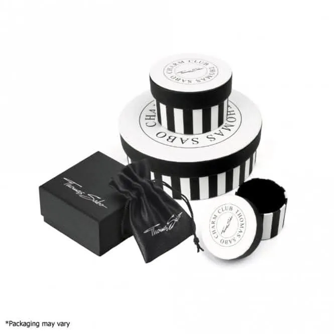 Thomas Sabo Silver Zirconia Vintage X Letter Charm 1604-643-21