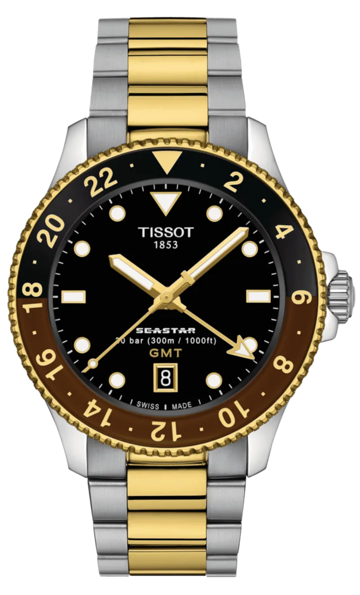 TISSOT - Seastar 1000 GMT Quartz | T120.852.22.051.00