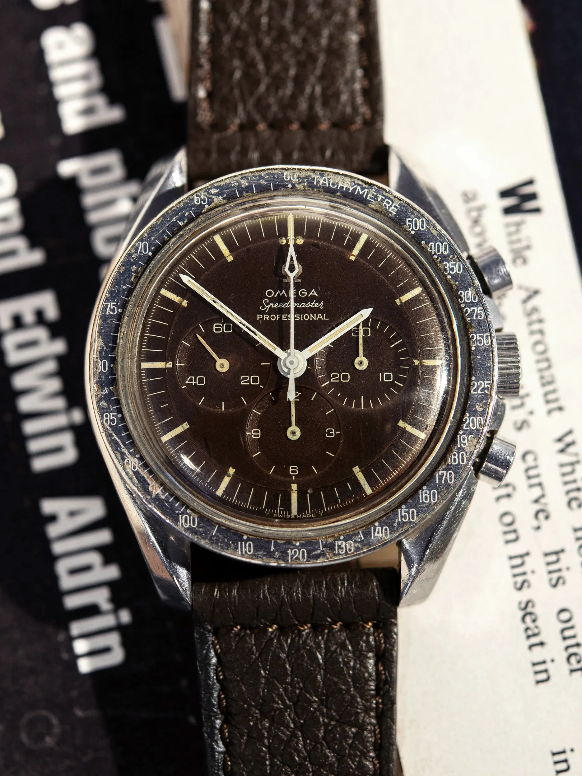 Tropical 1966 Omega Speedmaster Professional (Ref. 105.012) Cal. 321 "Pre-Moon"
