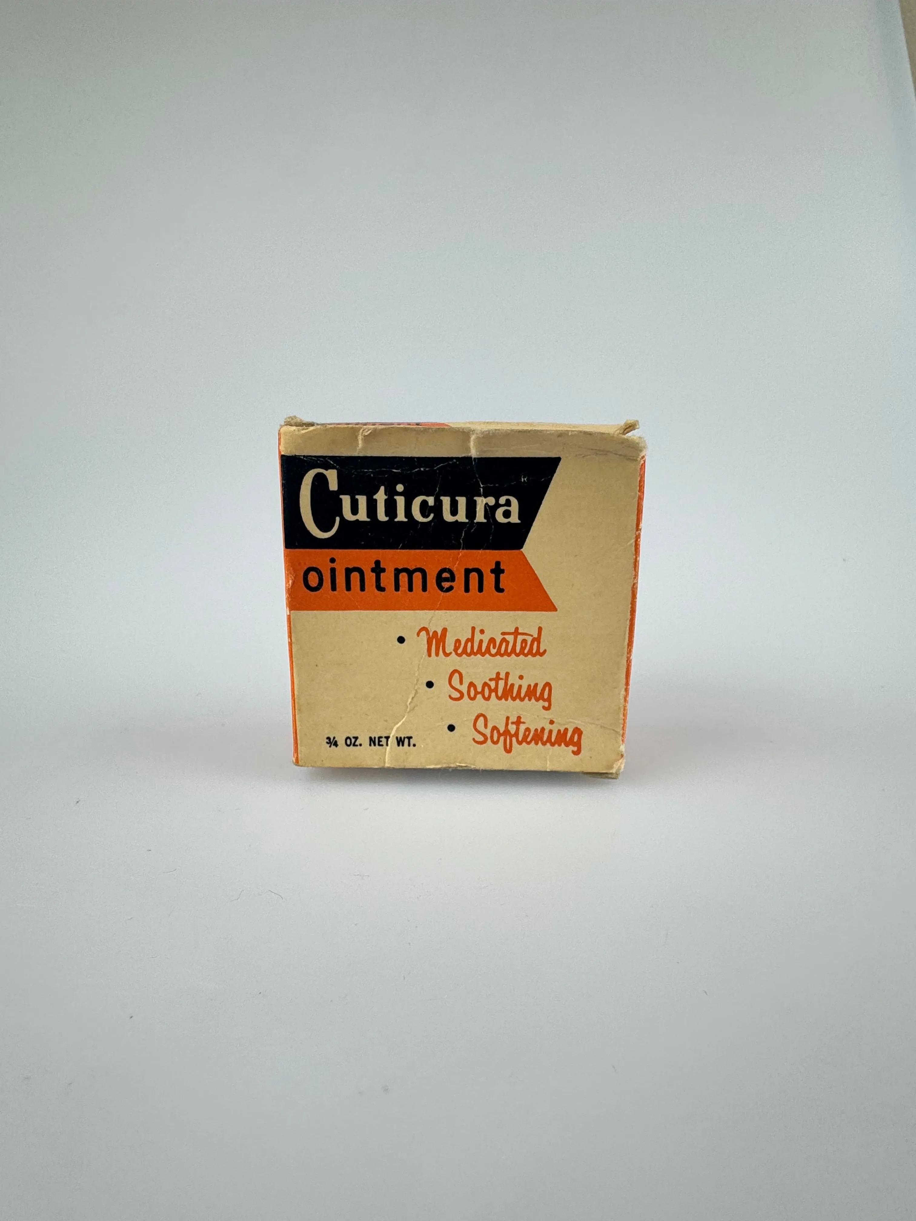 Vintage 1980s Purex Cuticura Ointment - Empty