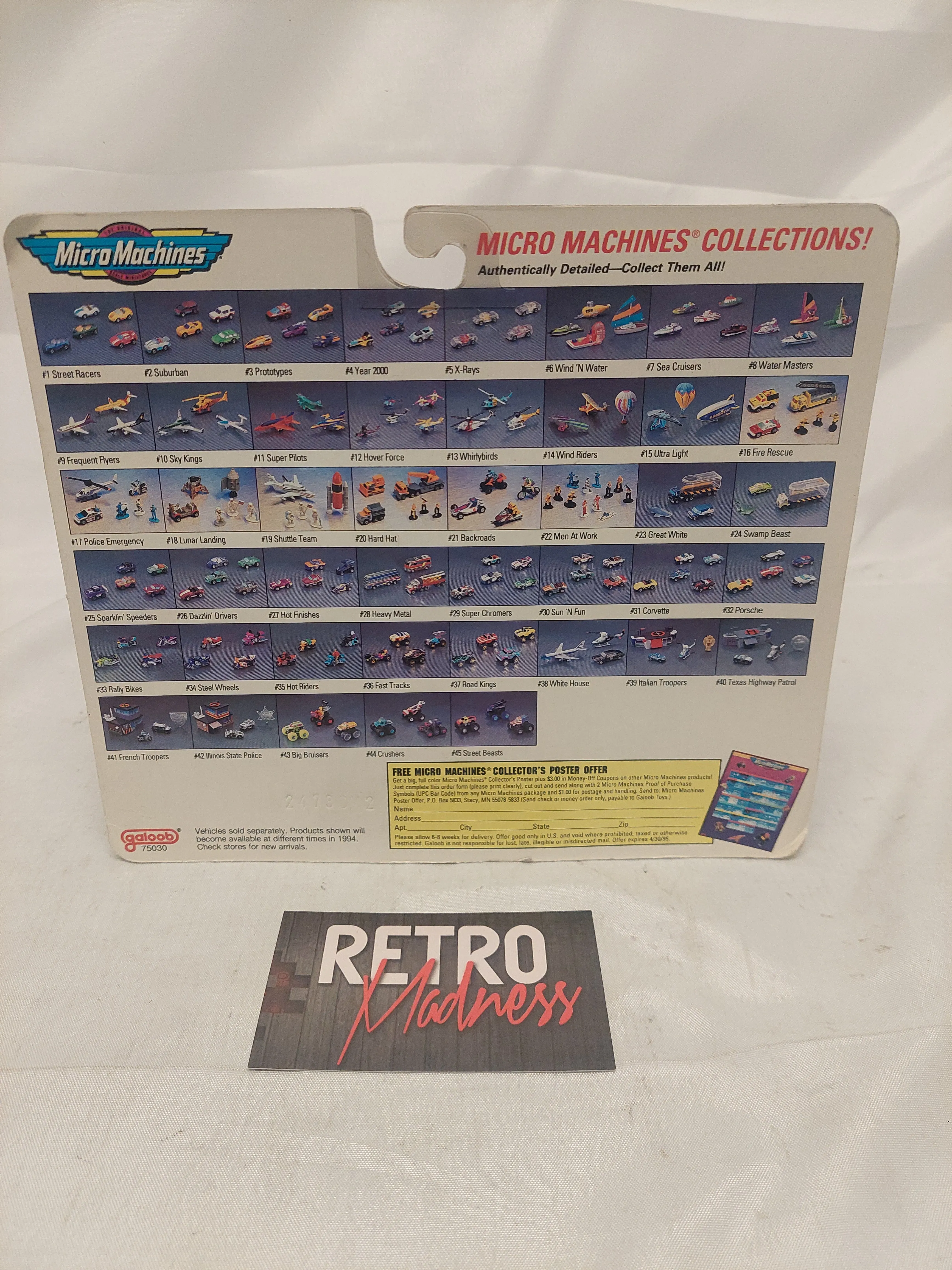 Vintage Micro Machines Airships #15 Ultra Light Collection