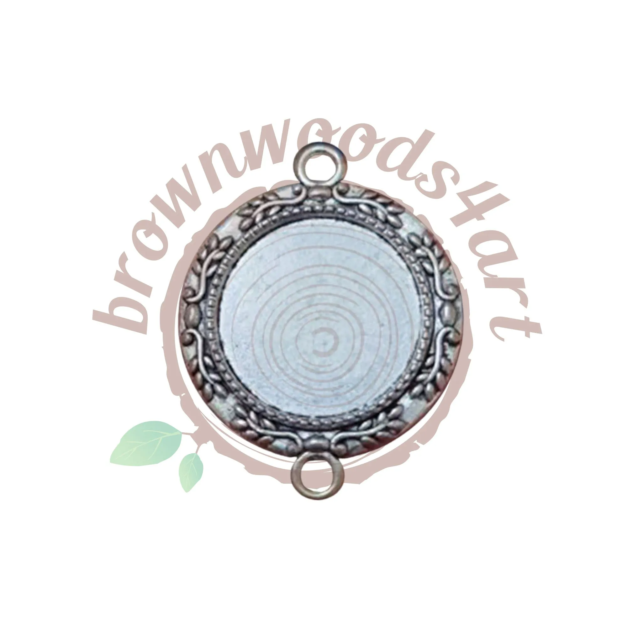 Vintage Silver Bezels- 2
