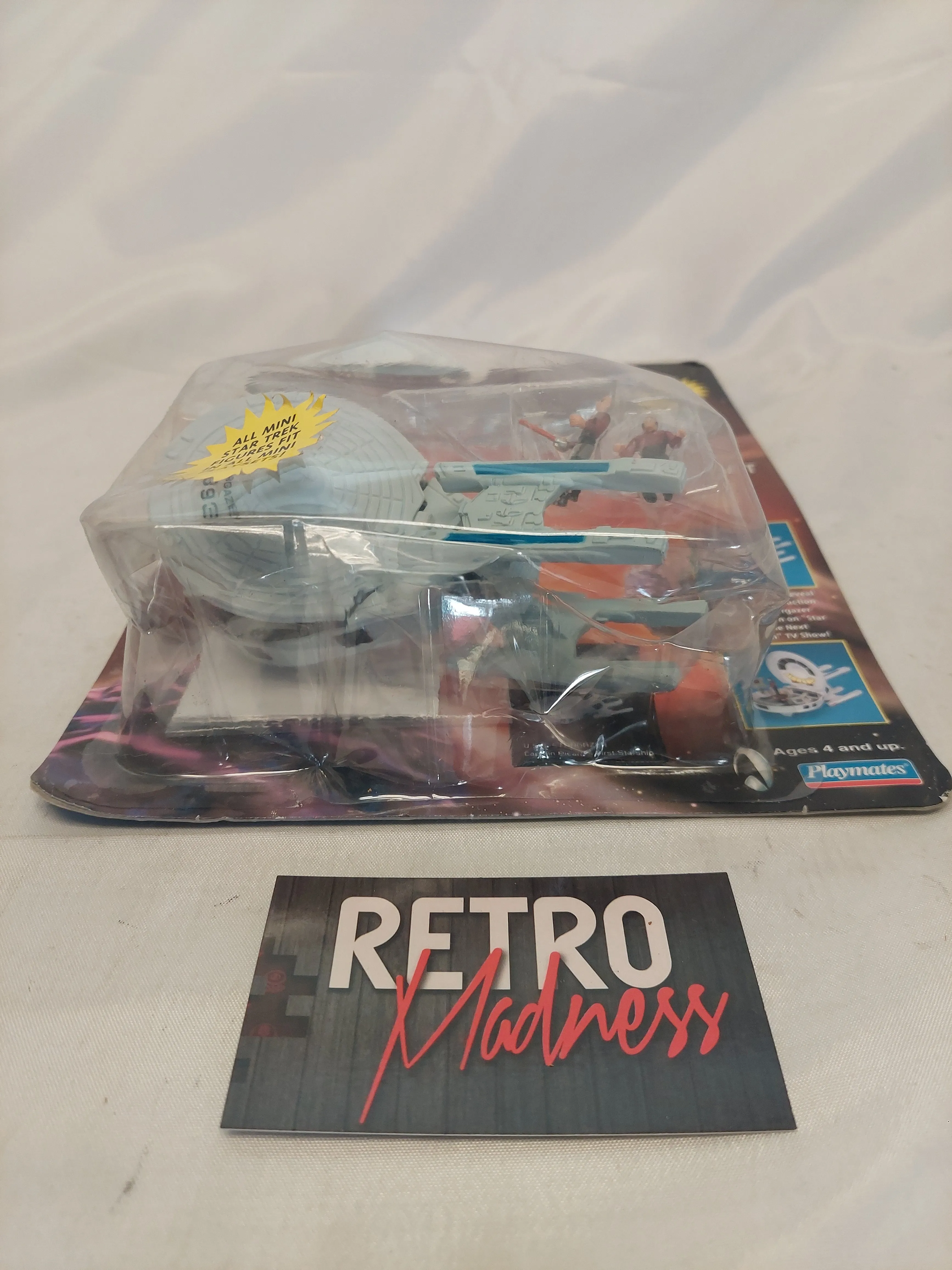 Vintage Star Trek Innerspace Series U.S.S. Stargazer Starship Mini Playset