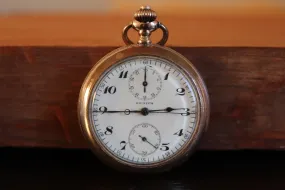 Vintage Zenith Pocket Watch with Chronograph Function