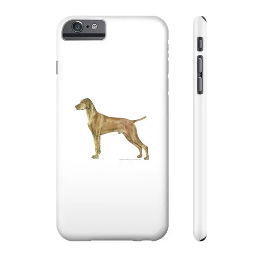 Vizsla Illustration Phone Case