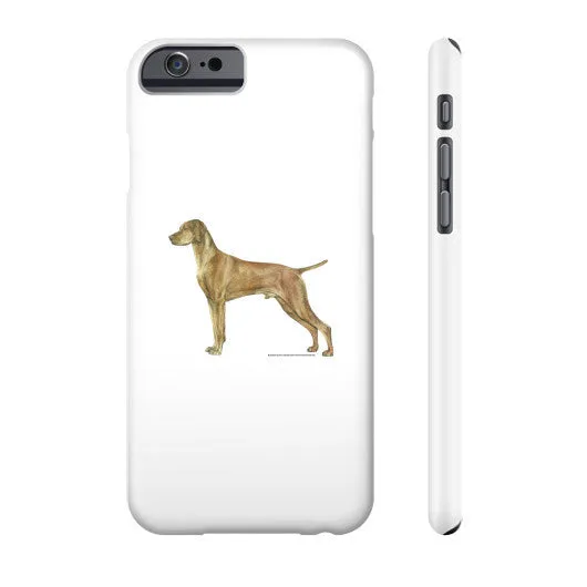Vizsla Illustration Phone Case