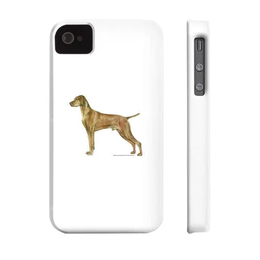 Vizsla Illustration Phone Case