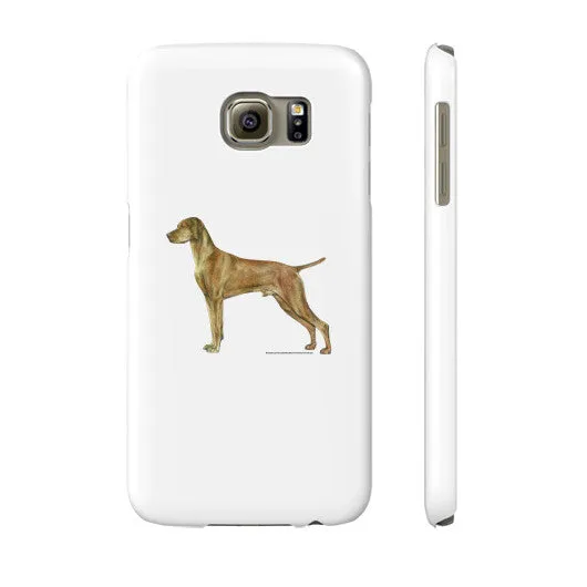 Vizsla Illustration Phone Case