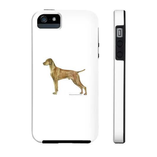 Vizsla Illustration Phone Case