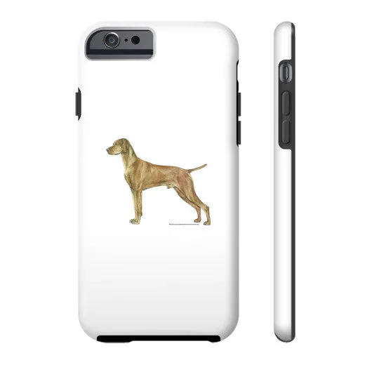 Vizsla Illustration Phone Case